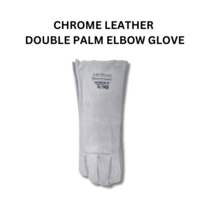 Chrome Leather Double Palm Elbow Glove