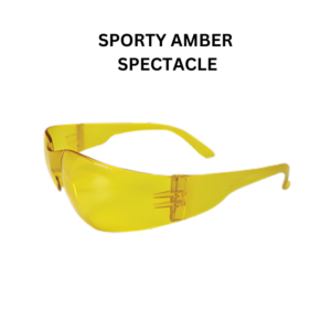 Sporty Amber Spectacle
