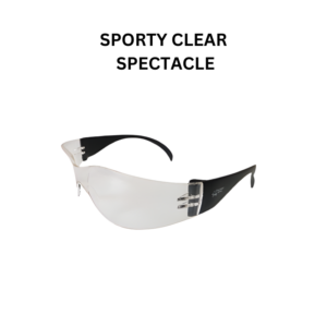 Sporty Clear Spectacle
